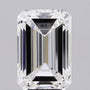5.04ct Emerald Lab-Grown Diamond · F VVS2 · IGI