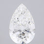 8.08ct Pear Lab-Grown Diamond · E VVS2 · IGI