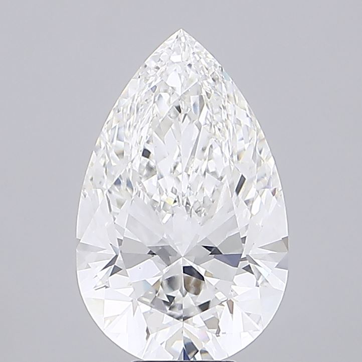 8.08ct Pear Lab-Grown Diamond · E VVS2 · IGI