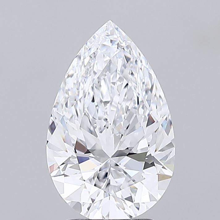 3.01ct Pear Lab-Grown Diamond · D IF · IGI