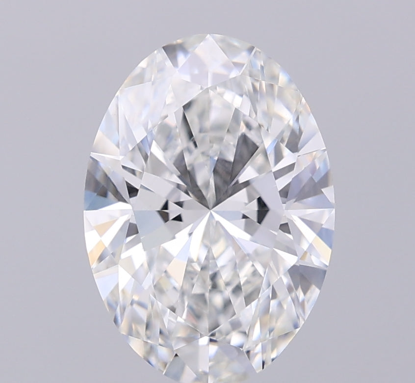 3.00ct Oval Lab-Grown Diamond · E VVS2 · IGI