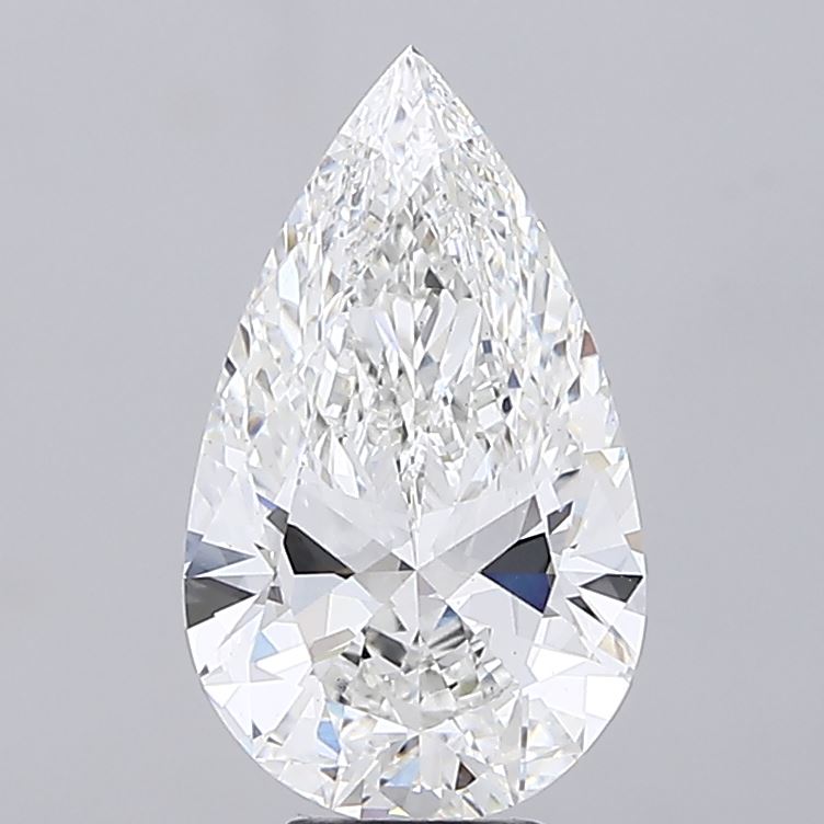 6.09ct Pear Lab-Grown Diamond · F VS1 · IGI