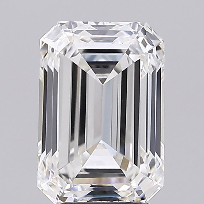 4.02ct Emerald Lab-Grown Diamond · F VVS2 · IGI