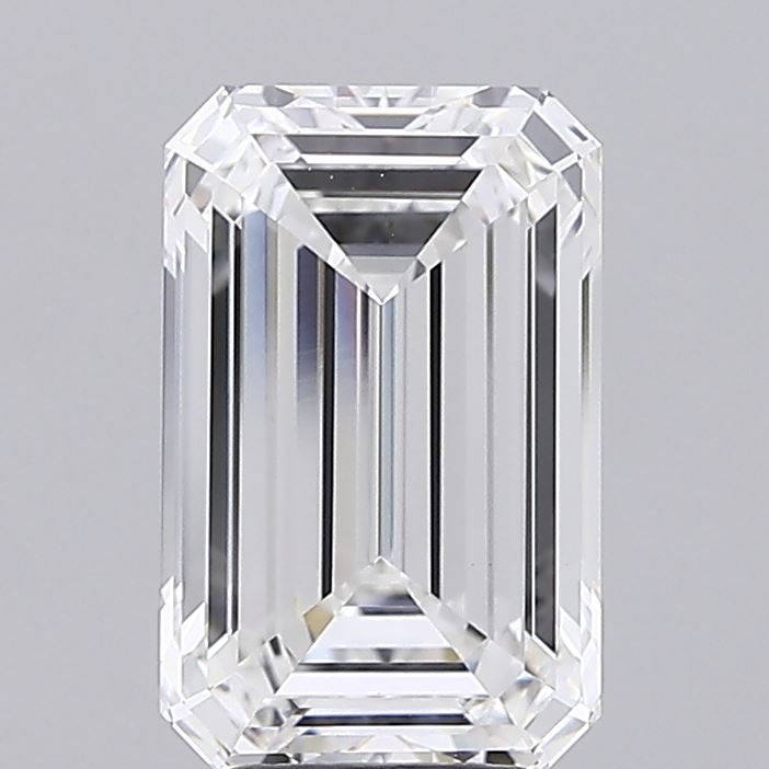 4.03ct Emerald Lab-Grown Diamond · E VVS2 · IGI