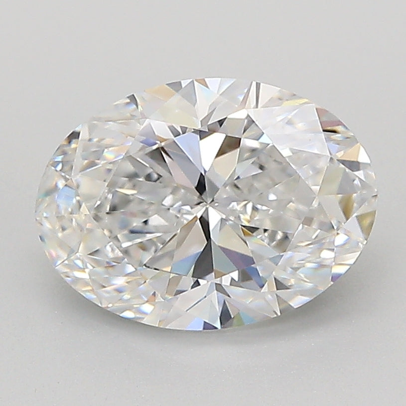 2.04ct Oval Lab-Grown Diamond · D VVS2 · IGI