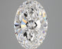 4.01ct Oval Lab-Grown Diamond · D VVS1 · IGI