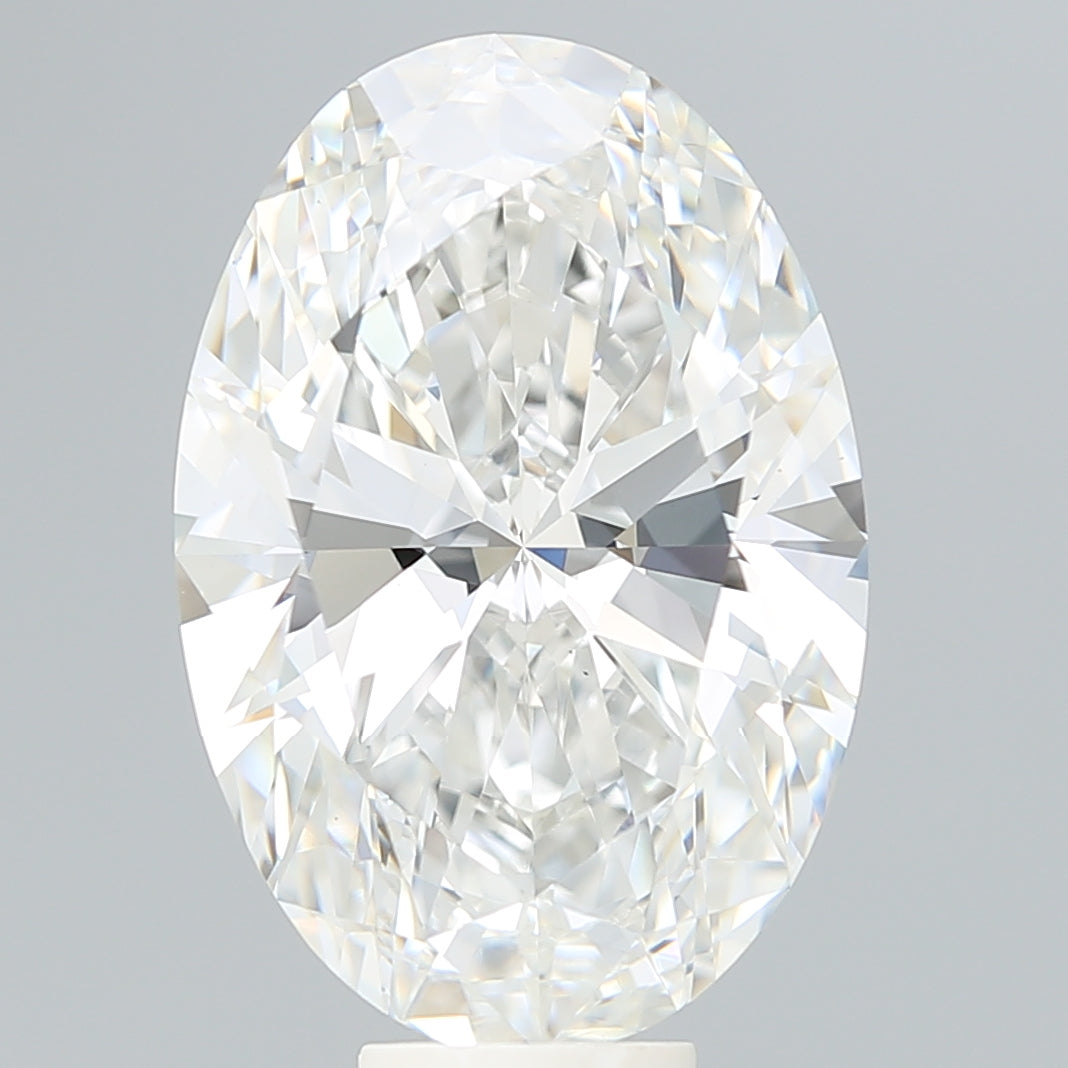 10.37ct Oval Lab-Grown Diamond · F VS1 · IGI