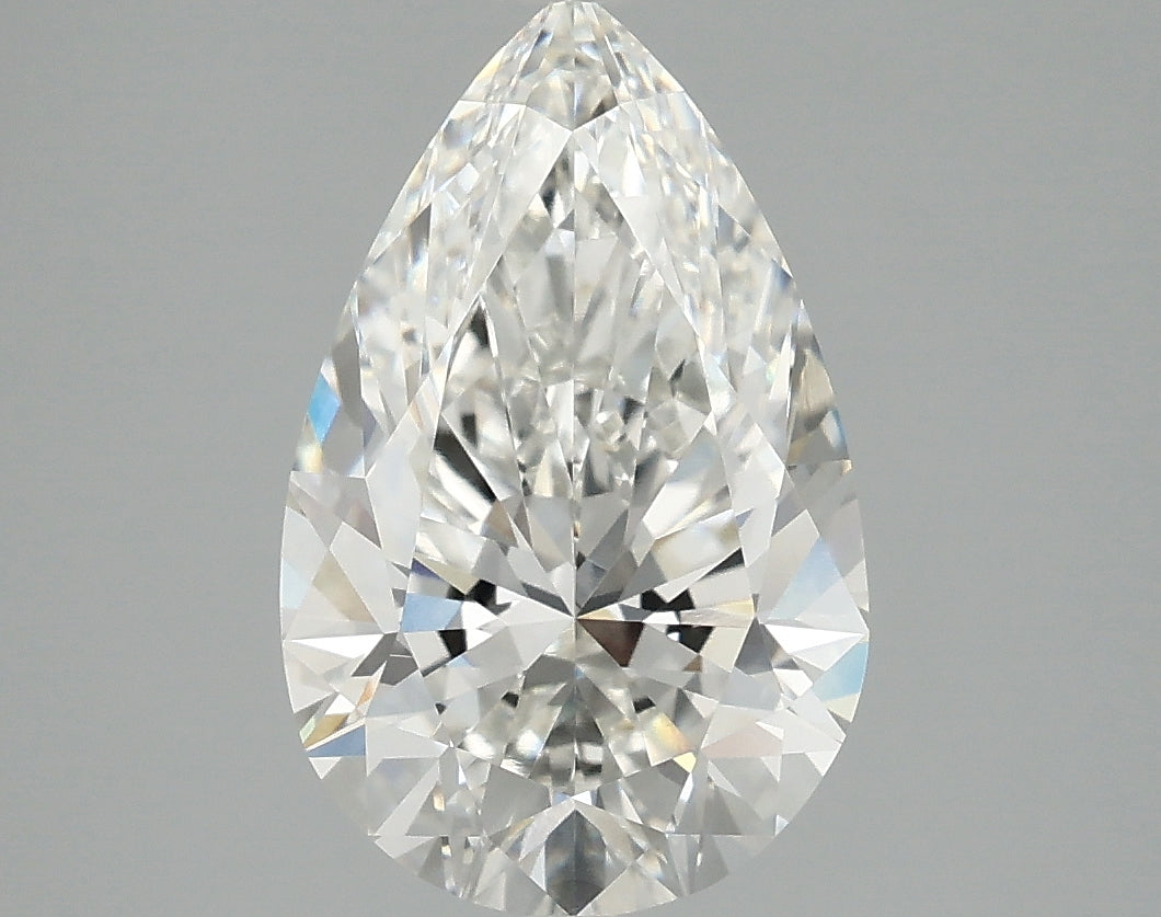 3.07ct Pear Lab-Grown Diamond · F VVS1 · IGI