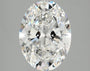 3.07ct Oval Lab-Grown Diamond · F VVS1 · IGI