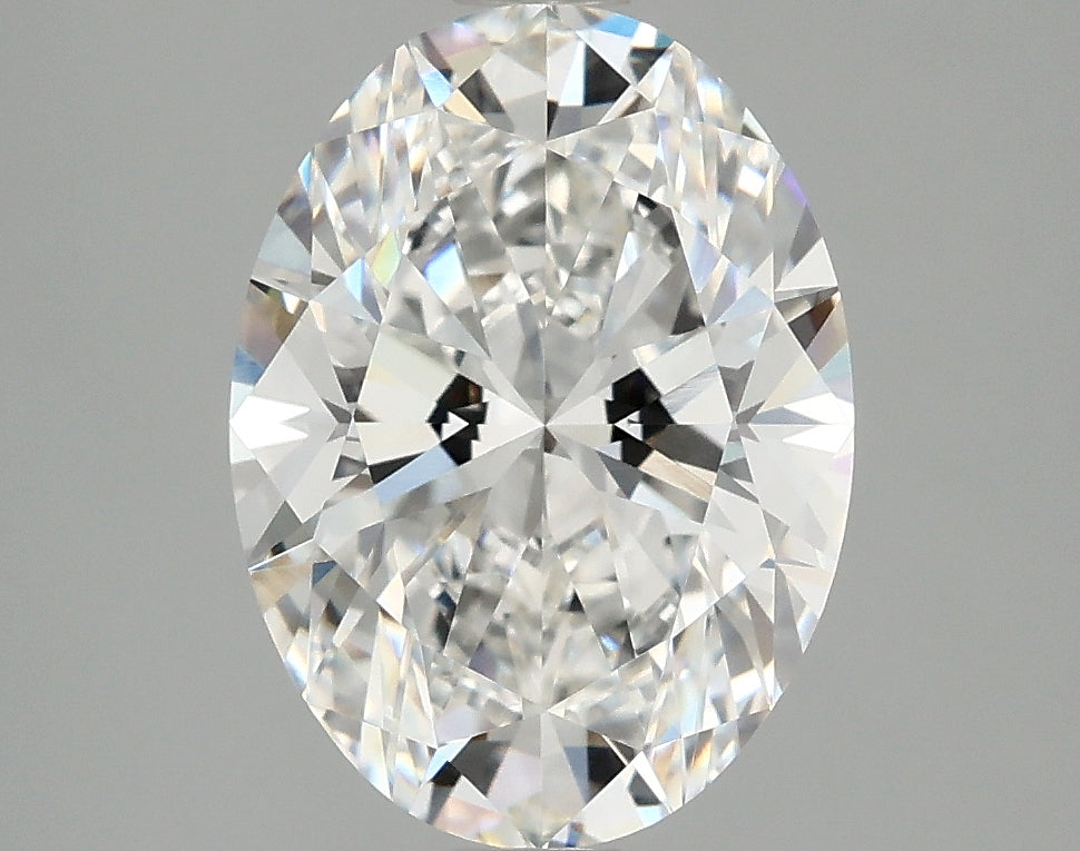 3.07ct Oval Lab-Grown Diamond · F VVS1 · IGI