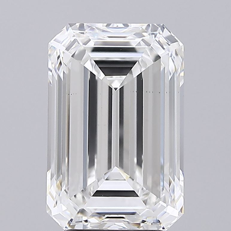 4.02ct Emerald Lab-Grown Diamond · E VVS2 · IGI