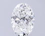 6.05ct Oval Lab-Grown Diamond · F VVS2 · IGI