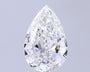 8.01ct Pear Lab-Grown Diamond · F VS1 · IGI