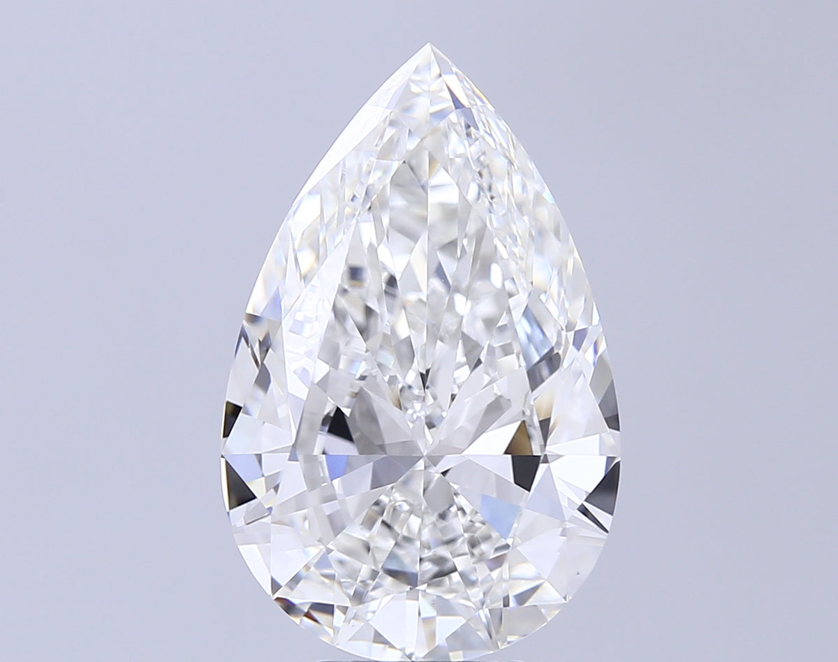 8.01ct Pear Lab-Grown Diamond · F VS1 · IGI