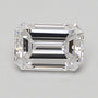 0.90ct Emerald Lab-Grown Diamond · D VS1 · IGI
