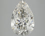 3.06ct Pear Lab-Grown Diamond · H VVS2 · IGI