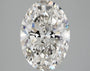 3.06ct Oval Lab-Grown Diamond · G VVS2 · IGI