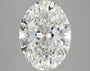 4.09ct Oval Lab-Grown Diamond · D SI1 · IGI