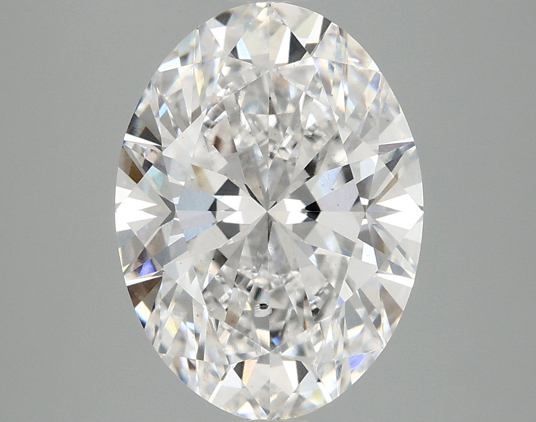 4.09ct Oval Lab-Grown Diamond · D SI1 · IGI