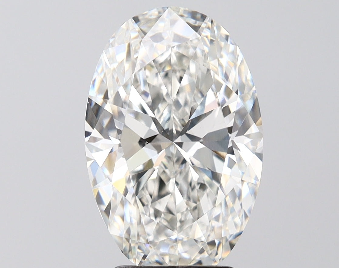 4.06ct Oval Lab-Grown Diamond · F VVS2 · IGI