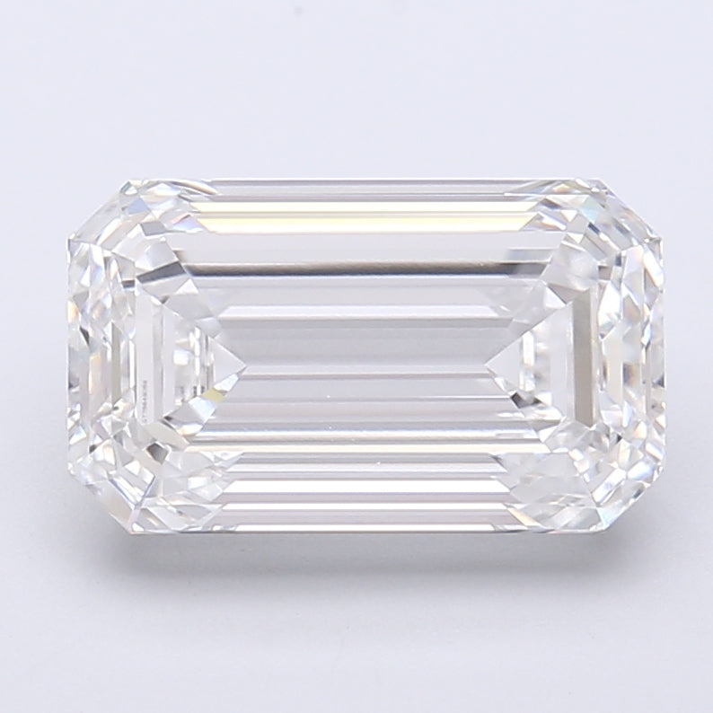 4.05ct Emerald Lab-Grown Diamond · E IF · IGI