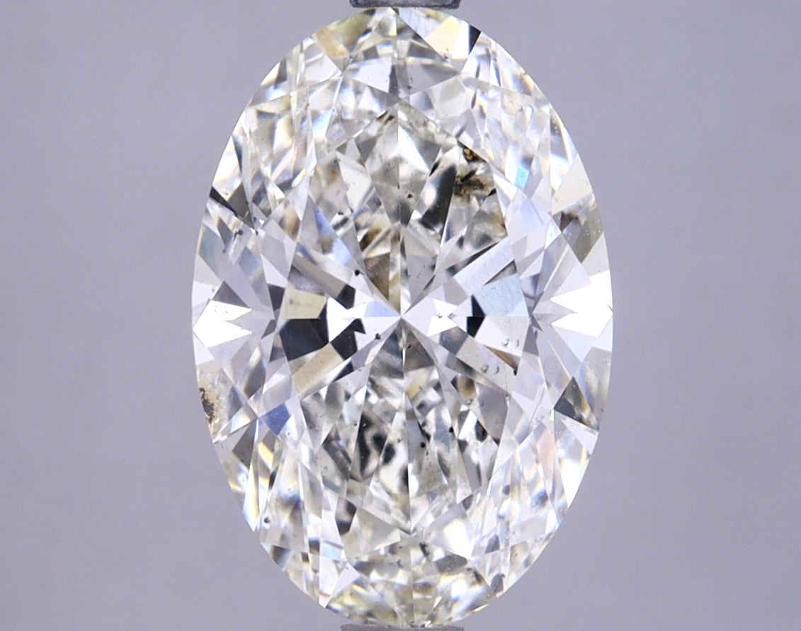 3.11ct Oval Lab-Grown Diamond · H SI2 · IGI