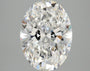 3.08ct Oval Lab-Grown Diamond · E SI1 · IGI