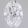 2.05ct Oval Lab-Grown Diamond · D VVS1 · IGI