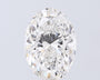 3.02ct Oval Lab-Grown Diamond · F VS2 · IGI