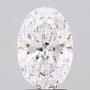2.07ct Oval Lab-Grown Diamond · D IF · IGI