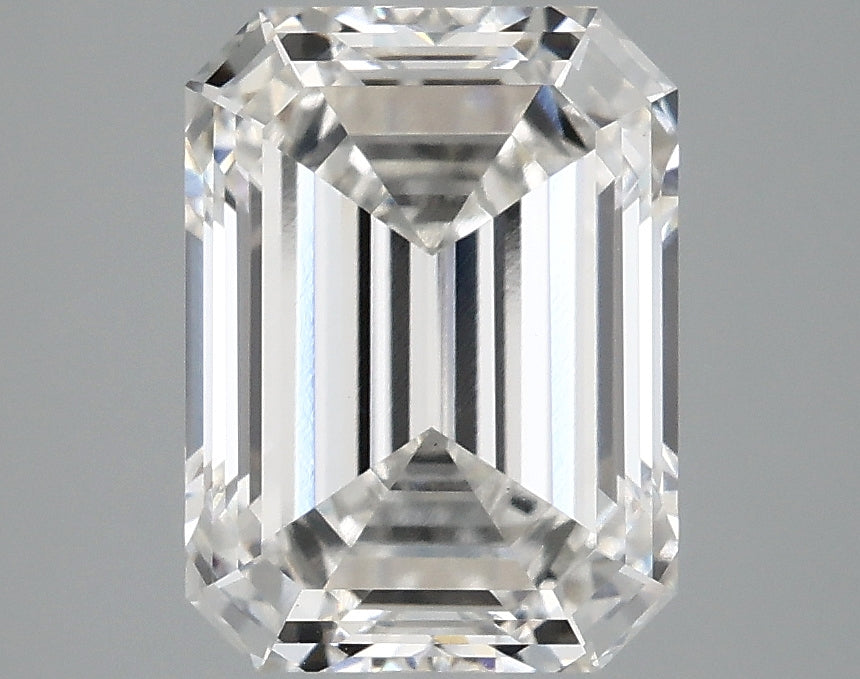 3.13ct Emerald Lab-Grown Diamond · F VVS2 · IGI