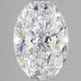 2.07ct Oval Lab-Grown Diamond · D IF · IGI