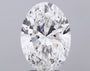 3.06ct Oval Lab-Grown Diamond · G VVS2 · IGI