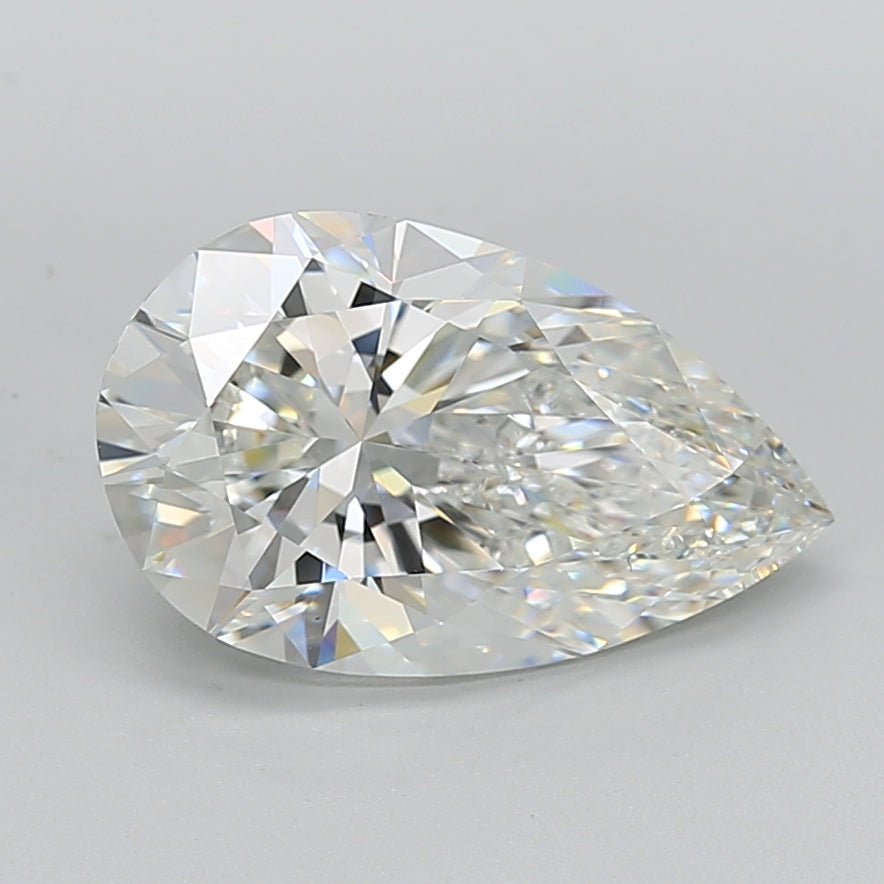 4.00ct Pear Lab-Grown Diamond · F IF · IGI