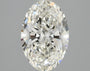 1.96ct Oval Lab-Grown Diamond · I VVS2 · IGI