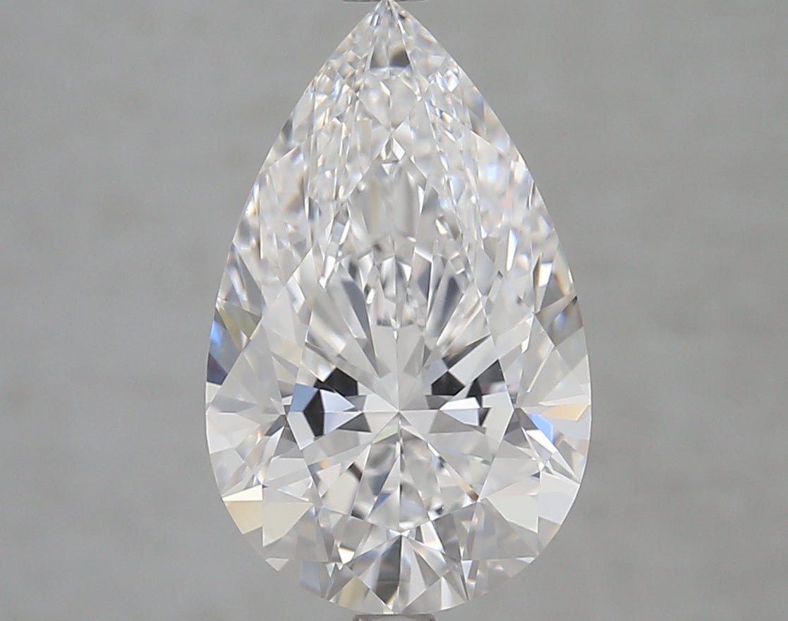 4.18ct Pear Lab-Grown Diamond · D IF · IGI