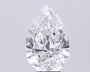 6.04ct Pear Lab-Grown Diamond · F VS2 · IGI