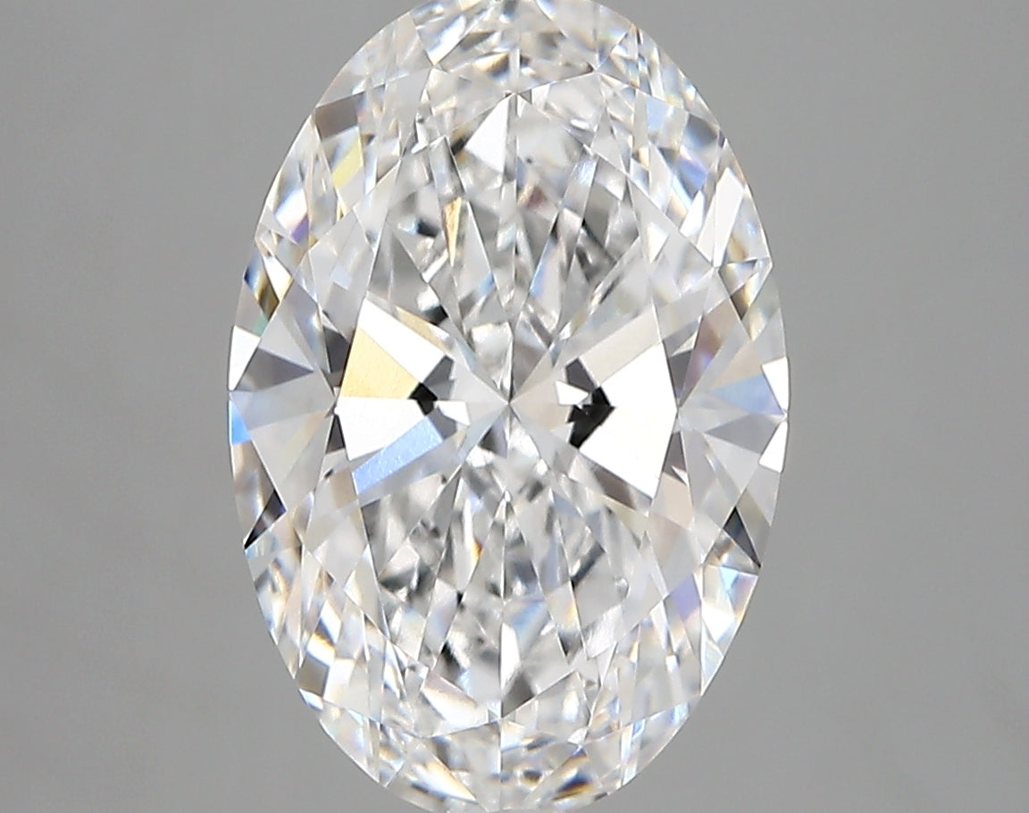4.00ct Oval Lab-Grown Diamond · E IF · IGI