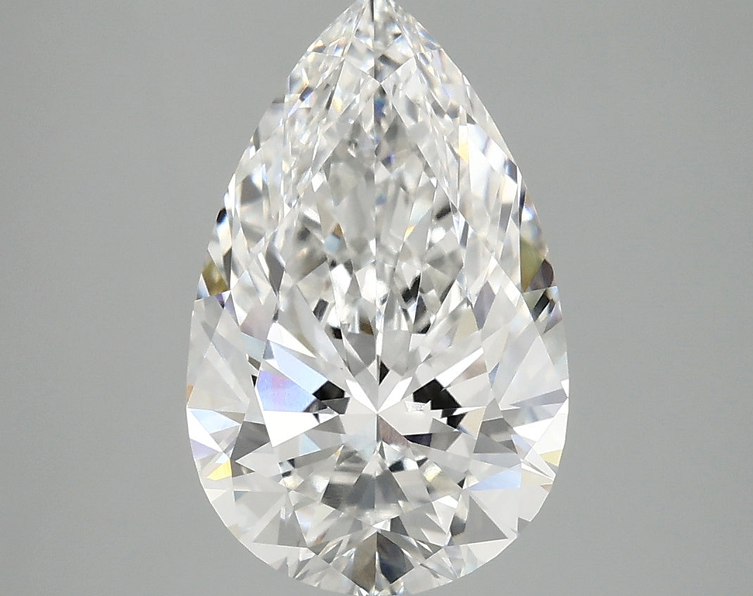 3.08ct Pear Lab-Grown Diamond · F VVS1 · IGI