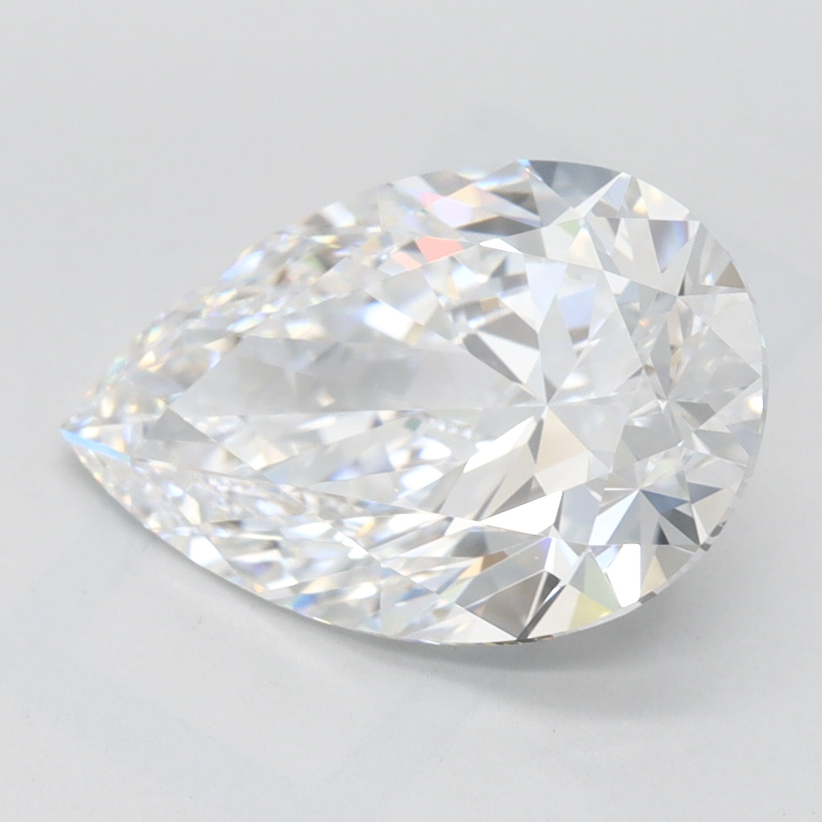 3.00ct Pear Lab-Grown Diamond · D IF · IGI