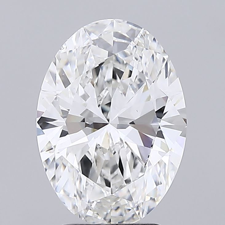 3.08ct Oval Lab-Grown Diamond · E VS2 · IGI
