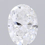 0.51ct Oval Lab-Grown Diamond · D VVS2 · IGI