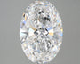 4.05ct Oval Lab-Grown Diamond · D VVS1 · IGI