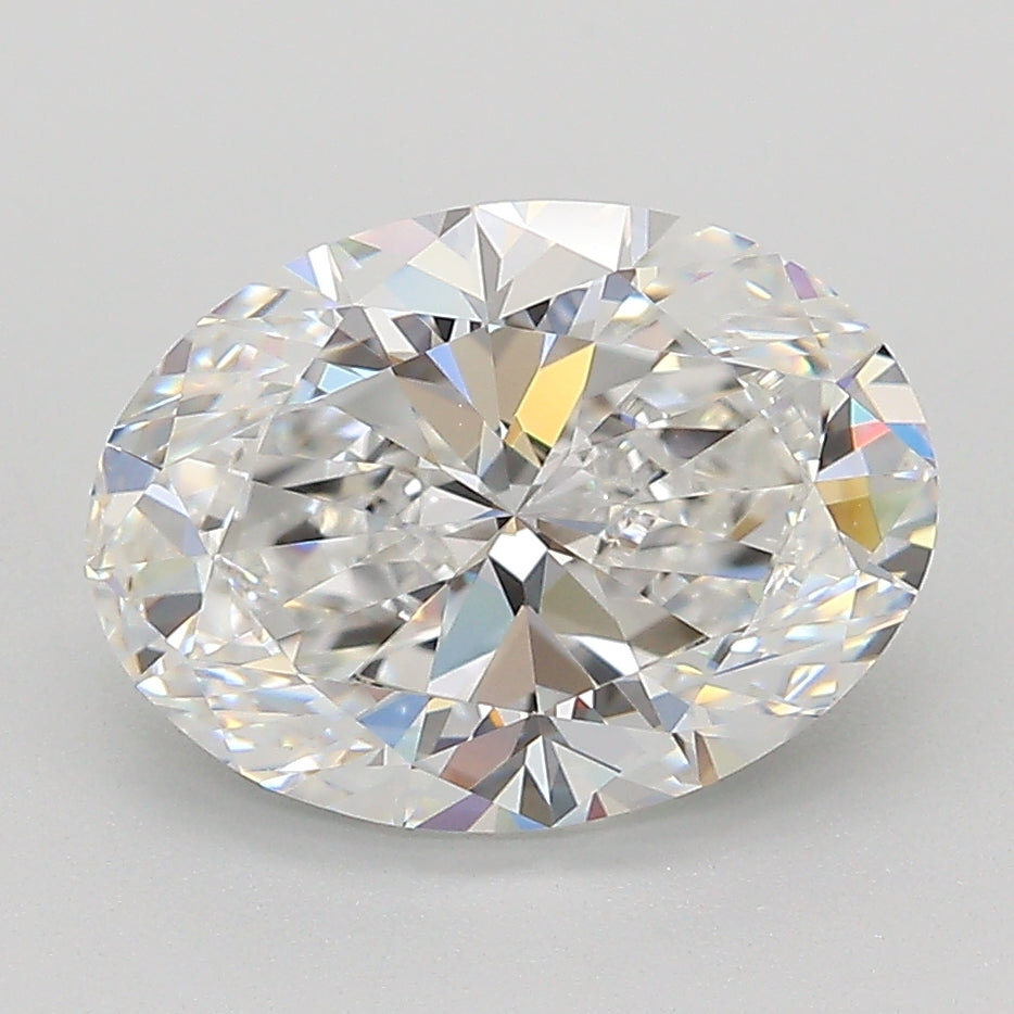 3.01ct Oval Lab-Grown Diamond · D VVS2 · IGI