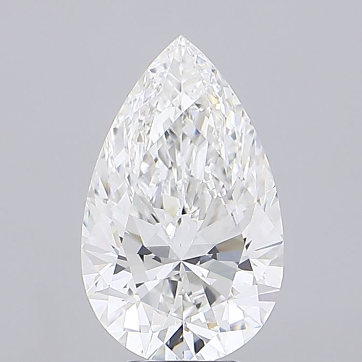 6.04ct Pear Lab-Grown Diamond · F VVS2 · IGI