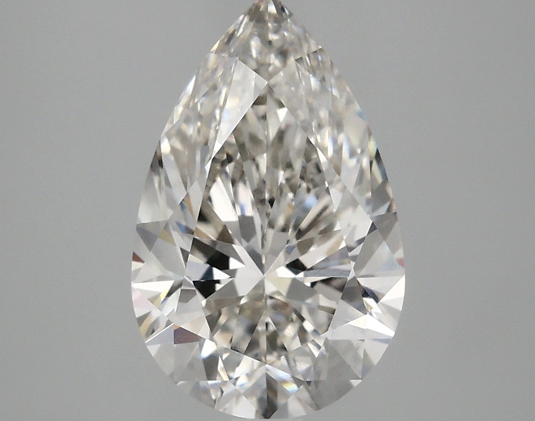 3.08ct Pear Lab-Grown Diamond · H VS1 · IGI