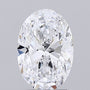 2.01ct Oval Lab-Grown Diamond · D IF · IGI