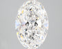 4.12ct Oval Lab-Grown Diamond · D VVS1 · IGI