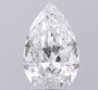 3.02ct Pear Lab-Grown Diamond · D VVS1 · IGI