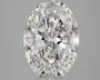 3.07ct Oval Lab-Grown Diamond · H VVS2 · IGI